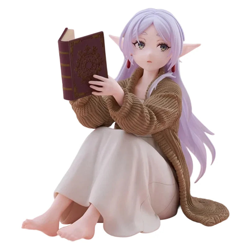 Taito Frieren Beyond Journey'S End Anime Figure Frieren Reading Action Pvc Models Collectible Customized Toys Statue Kids Gifts Taito Frieren Beyond Journey'S End Anime Figure Frieren Reading Action Pvc Models Collectible Customized Toys Statue Kids Gifts